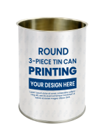 Lon thiếc in đựng nước cốt dừa, trái cây, rau củ ngâm D307 (Φ84)